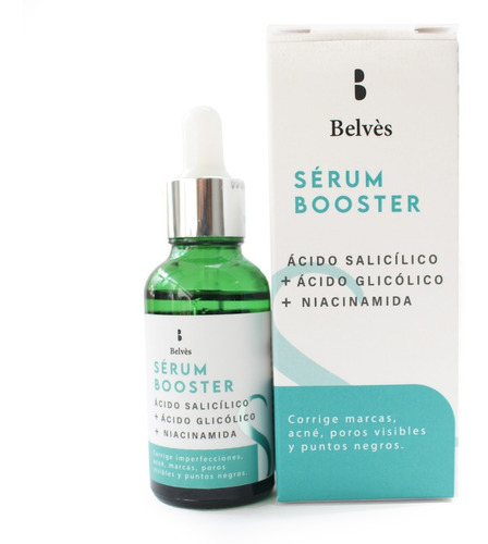 Serum Facial Acido Salicílico  Acido Glicólico  Niacinamida