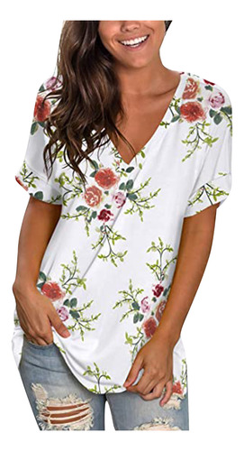 Camisetas De Verano C Para Mujer, Manga Corta, Túnica, Estam