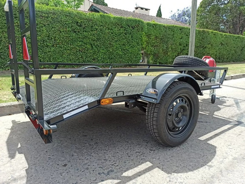 Trailer 2 O 3 Motos Homologado Patentable Hiza Trailers