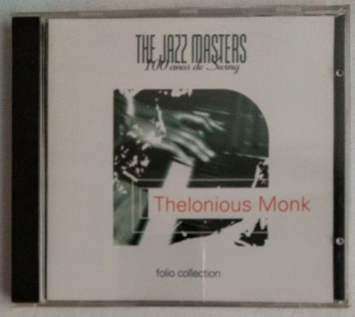 Cd Thelonious Monk The Jazz Masters Original Novo Lacrado