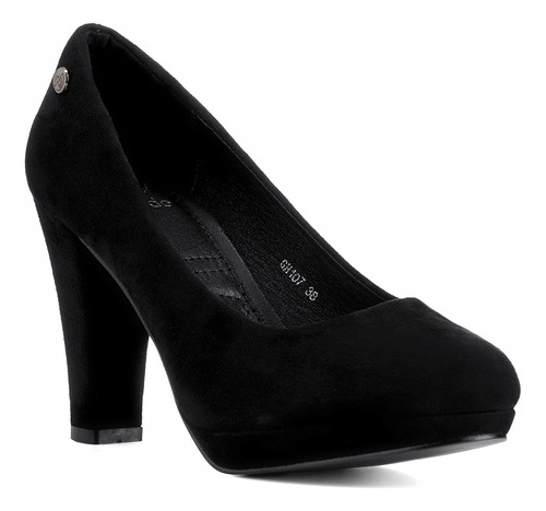 Zapato Tacones Causal Mujer Plataforma Elegante Gamuza Weide