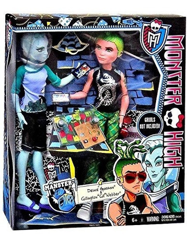 Monster High Mansters 2-pack Gil Webber Y Deuce Gorgon