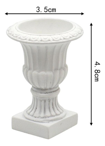 4 X 2 Piezas De Decoración Para Casa De Muñecas 1:12,