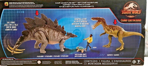 Imagen 3 de 6 de Jurassic World Set De Aventura Campo Cretacico 100% Original