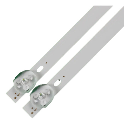 2 Tiras Con 6 Leds ( 3v. ) 576mm Atvio Moddelo : Atv 32sm