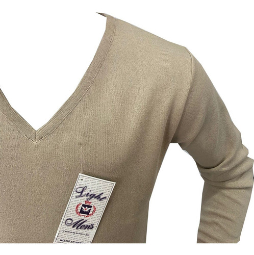 Imagen 2 de 6 de Suéter Para Hombre De Cuello V