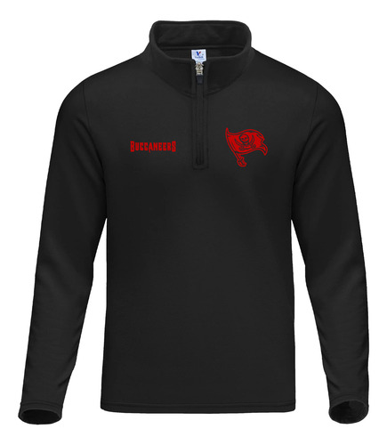 Sudadera Cierre 1/4 Tampa Bay Buccaneers Futbol Americano