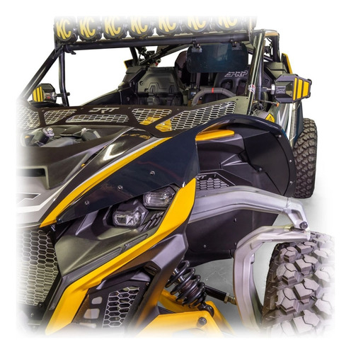 Kit De Fender Cantoneras Loderas Frontal Para Maverick R Drt