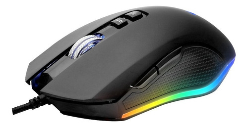 Mouse Gamer Fantech Zeus X5s Macro Pro Soft Scroll Metalico Color Negro