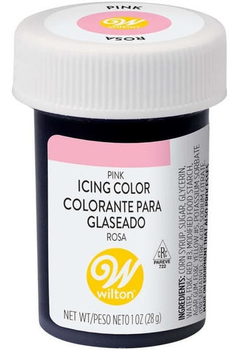 Colorante En Gel Comestibles Wilton Rosa Bebe