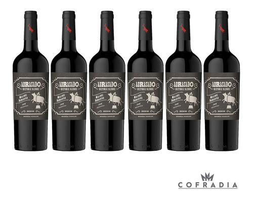 Abrasado Historic Blend Cabernet Malbec Merlot Caja X6 750ml