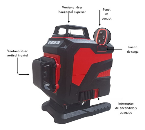 Nivel Laser 16 Lineas Rankor Rlg16001