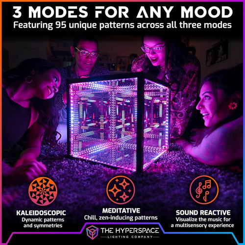 The Hyperspace Lighting Company Hypercube Infinity Cube