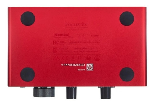 Interfaz De Audio Focusrite Solo 3era Gen Usb + Plugins