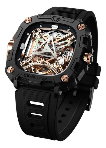 Reloj Ciga Design Hombre Series X Eye Of Horus Automatic Correa Gold