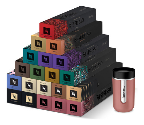 Nespresso original 15 variedades pack special selection 200 unidades