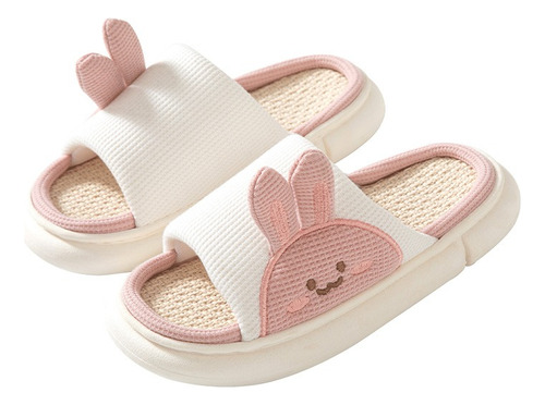 Pantuflas Chanclas Babuchas Antideslizantes Para Dama Conejo