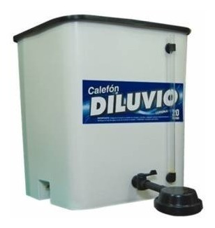 Calefon Electrico Diluvio 20 Lts Plastico Ref  El Mejor!!!