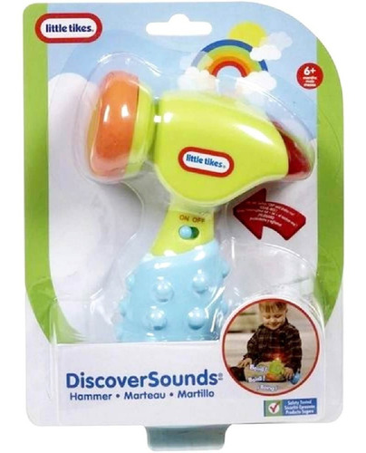 Brinquedo Martelo Sonoro Infantil Discover Sounds Candide