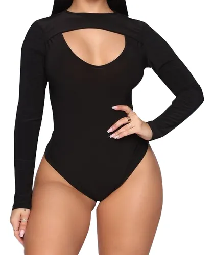 Body para dama manga larga sale