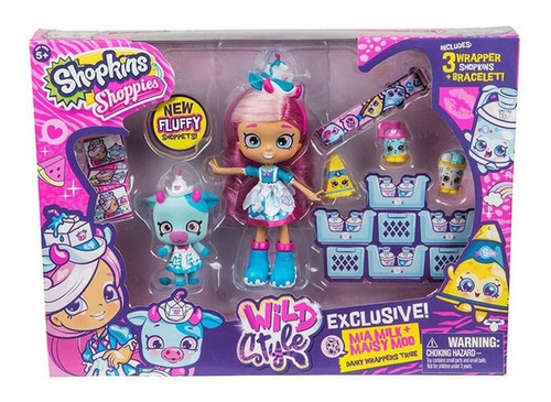 Muñeca Shopkins Shoppies Mia Milk