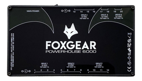 Multifuente P/ Pedales Foxgear Powerhouse 6000