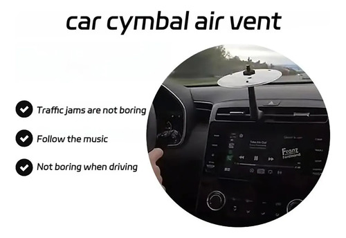 ( Platillo Para Accidentes Automovilísticos Con Clip,