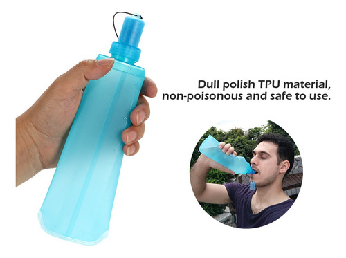 Botella De Agua Para Bebidas Gaseosas Soft Sport Flask Water