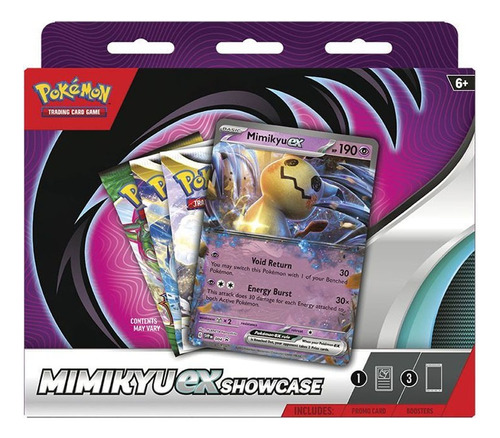 Cartas Pokemon Original - Mimikyu Ex Showcase Inglés