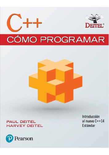 C++ Cómo Programar, De Deitel, Paul. Editorial Pearson, Tapa Blanda, Edición 01 En Español, 2021