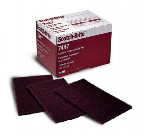 Imagen 1 de 4 de Fibra Scotch B C Rojo Vino P96 22.9 X 15.2 Cm B Con 72 Pzs