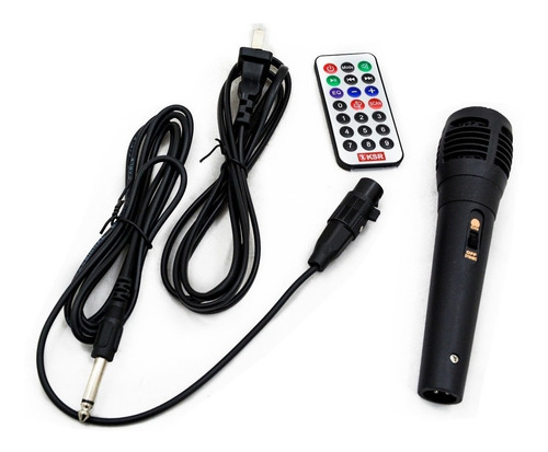 Imagen 3 de 5 de Bafle Recargable Pantalla Neon Prof 15pLG 30000w Pmpo 7515sc