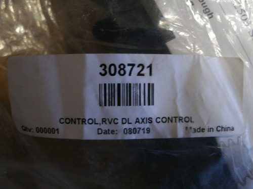 New Kongsberg 308721 Dual Axis +mode Remote Valve Contro Bbz