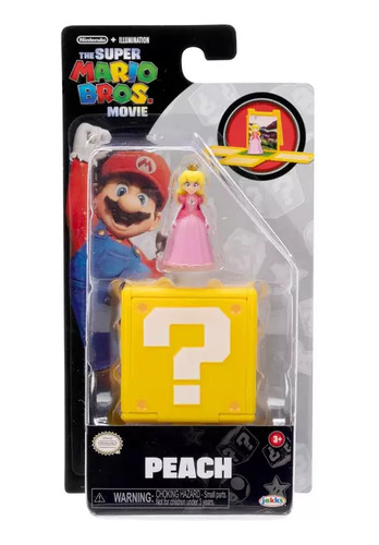 Mini Figura Super Mario Bros La Pelicula Princesa Peach