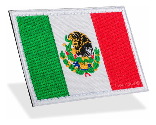 Parche Insignia Táctico Militar Bordado Bandera México 