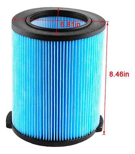 Filtro De Repuesto Para Aspiradora Ridgid Vf5000 De 5 A 20 G