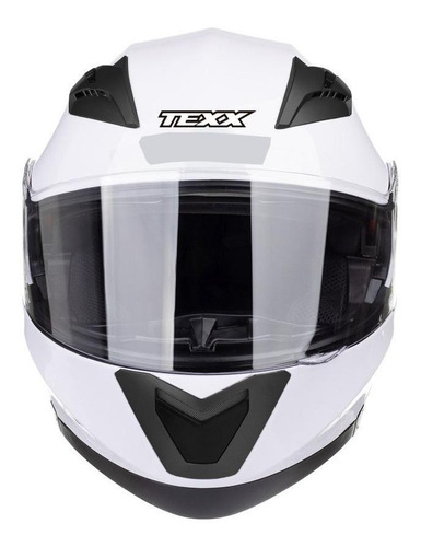 Capacete para moto escamoteável Texx Gladiator V3 branco tamanho L