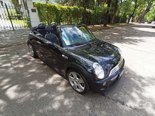 Mini Cooper 1.6 S Cabrio 2007 Descapotable Negro Único