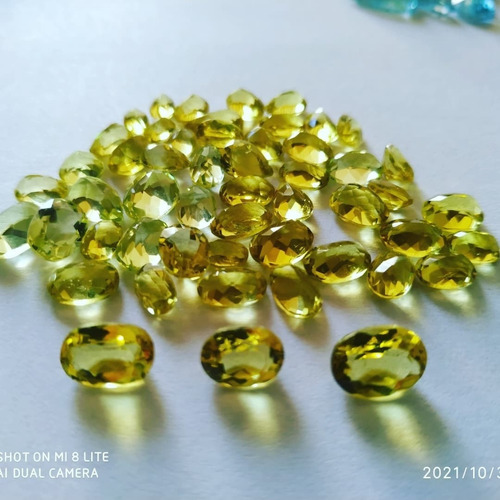 Berilo Heliodoro Extra 100 Ct Amarelo Ouro