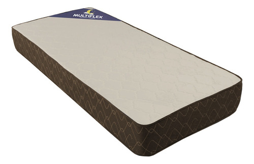 Colchón Multiflex Caribe Classic 1 1/2 Plazas 90 X 190cm. Color Beige