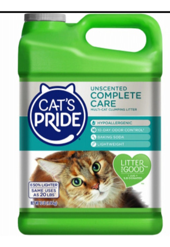 Arena Para Gatos Cats Pride Hipoalergenica Absorbe Olores 