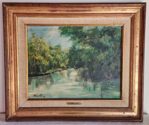 Cuadro De Carmen Vernet - Obra De Arte - Pintura Al Oleo