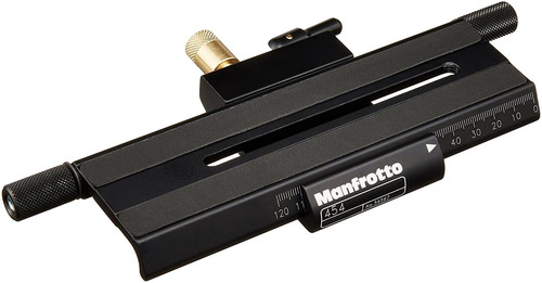 Manfrotto 454 Micrometrico Posicionamiento Deslizante Placa 