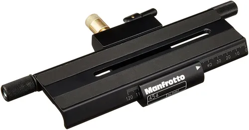 Manfrotto 454 Micrometrico Posicionamiento Deslizante Placa