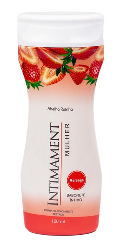 Kit 3 Sabonetes E Desodorantes Íntimos Morango Abelha Rainha