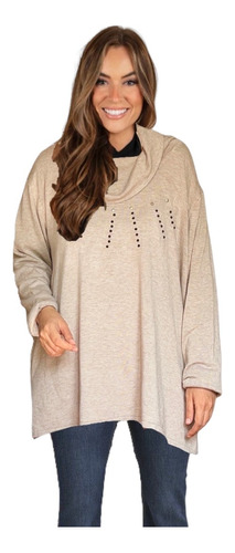 Chompa Beige  De Mujer . Talla Xl