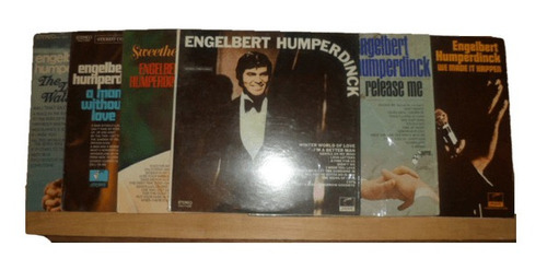Discos Vinil Long Play Engelbert Humperdinck 1960 (6 Discos)