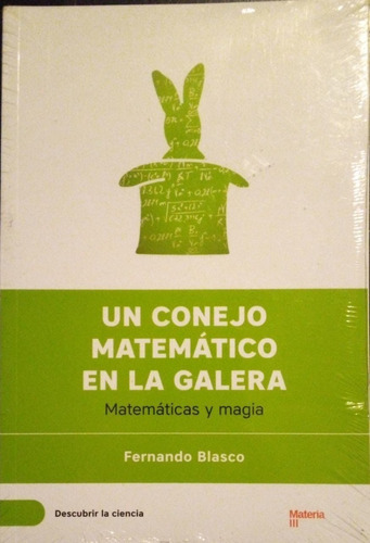 Un Conejo Matemático En La Galera Fernando Blasco Emse Nuevo