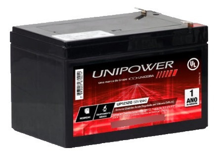 Bat Unipower 12v 12ah F250 (up12120)