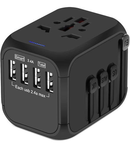 Dawaston Upgraded Universal Travel Adapter, All-in-one World